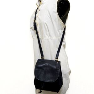 Vintage Coach Flap Drawstring Bag 4029